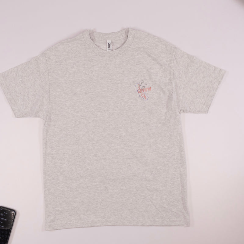 California Classic Daily Tee - Heather Grey