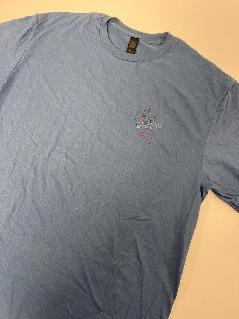 California Classic Daily Tee - Blue