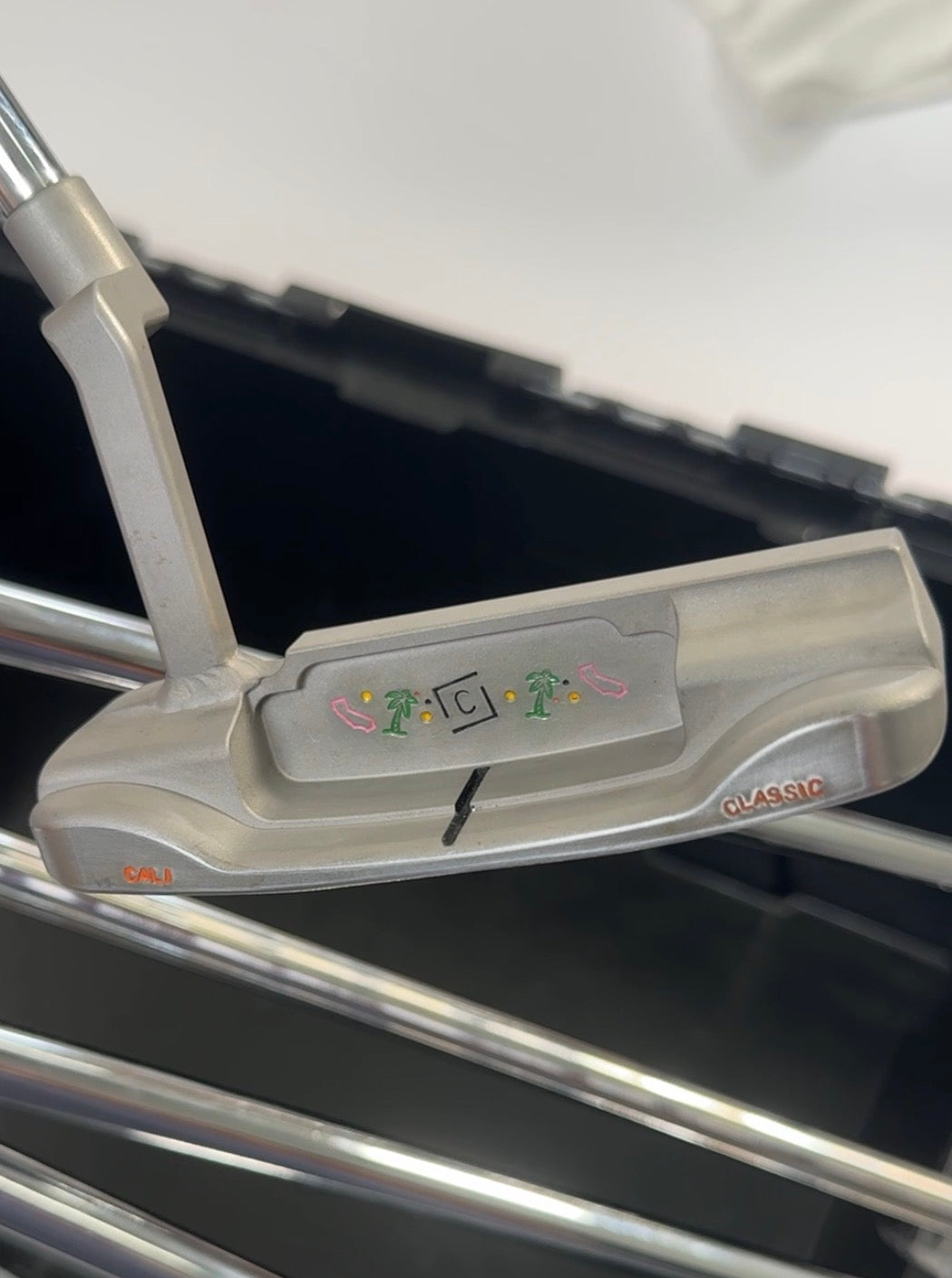 Custom Shop Putter golf club face detail